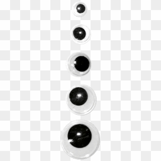 Googly Eyes Black - Circle Clipart