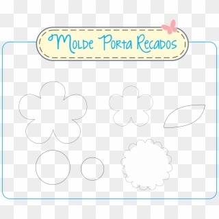 Molde-flores - Circle Clipart