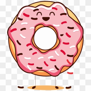 Dougnut Clipart Happy Donut - Happy Doughnut Day 2018 - Png Download