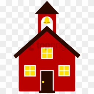 Free Png School Png Png Image With Transparent Background - Little Red Schoolhouse Clipart