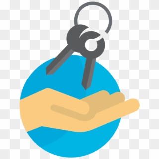 Handing Over Keys Png - Illustration Handing Over Keys Clipart