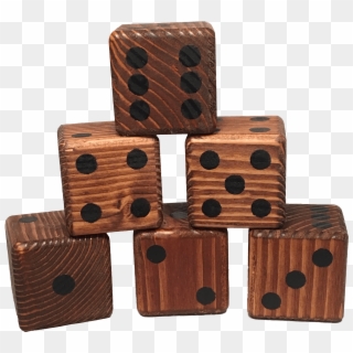 Giant Yard Dice - Plywood Clipart