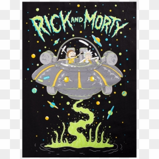 1 Of - Poster Rick And Morty Clipart