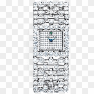 A Fully Set Lace Diamond High Jewellery Ladies Watch - Line Art Clipart