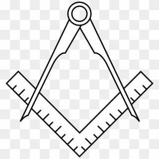 Hillsborough Masonic Lodge - Masonic Square And Compass Uk Clipart