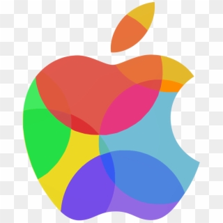 The Gallery For > Apple Logo 2013 Png - Colorful Apple Logo Transparent Clipart