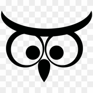 Owl Head - Easy Cartoon Owl Head Clipart