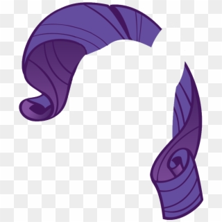 Rarity Hair Vector By Thegirlnamedsig - My Little Pony Rarity Hair Clipart