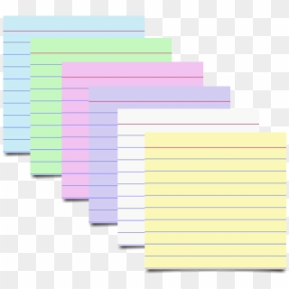 Download Lined Sticky Notes - Musical Composition Clipart