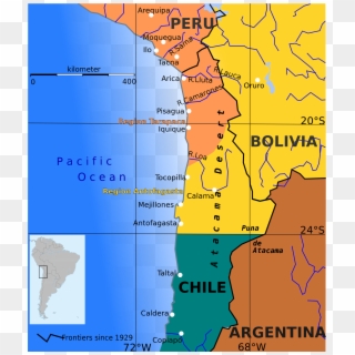 War Of The Pacific - Chile And Bolivia Clipart