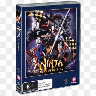 Ninja Scroll Blu Ray , Png Download - Ninja Scroll Film Bluray Clipart