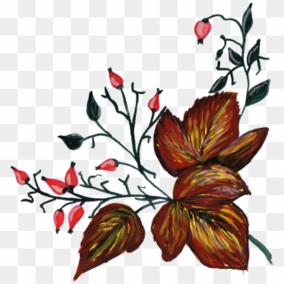 Png File Size - Flower Ornament Png Clipart