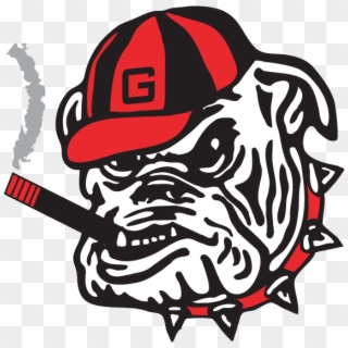 Uga Bulldog Png - Georgia Bulldog Logo Svg Clipart