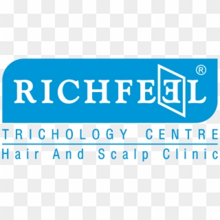 Richfeel Tricho Logo On White Background1 - Oval Clipart