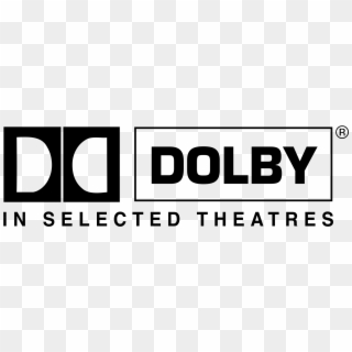 Dolby Laboratories Dolby Stereo Logo Png Transparent - Dolby Atmos In Select Theaters Clipart