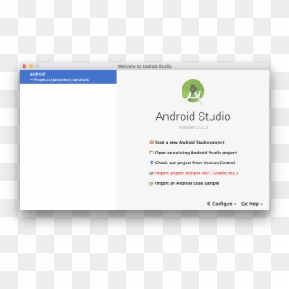 Launch Android Studio - Android Studio Clipart