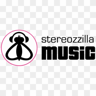 Stereozz Music Fly Logo Horizontal Blk Clipart