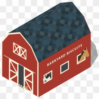 Barn Png Barnyard - House Clipart