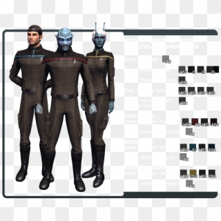 02 ] - Starfleet Tactical Uniform Clipart