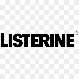 Listerine Logo Black And White - Listerine Clipart