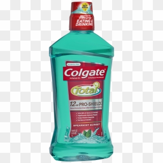 Colgate Total Pro-shield Alcohol Free Mouthwash, Spearmint - Colgate Total Mouthwash 500ml Clipart