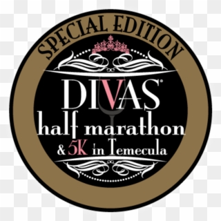 Special Edition Divas Half Marathon & 5k In Temecula - Label Clipart