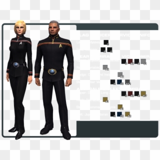 06 ] - Star Trek Fleet Uniform Clipart