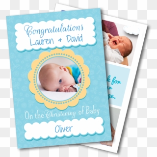 Christening Greeting Cards - Baby Clipart