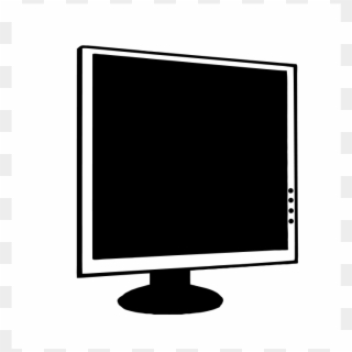 Lcd Monitor - Lcd Clipart - Png Download