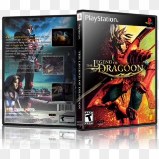 The Legend Of Dragoon Box Art Cover - Legend Of The Dragoon Clipart