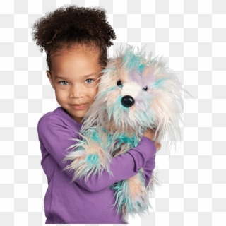 Girl With Jaxton - Stuffed Toy Clipart
