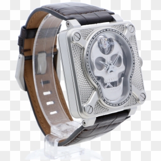 Bell & Ross Br01 Laughing Skull - Analog Watch Clipart