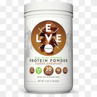 Protein - - Evolve Chocolate Protein Powder Clipart