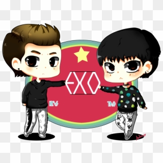 Exo-m Images Kris & Tao Hd Wallpaper And Background - صور اكسو انمى Clipart
