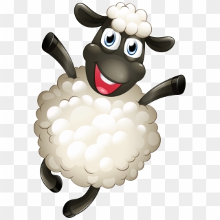 Sheep Sticker Cartoon Free Download Image Clipart - Sheep Png Cartoon Transparent Png