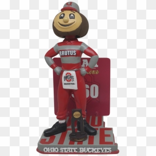 Brutus Buckeye Ohio State Ncaa Men's Basketball Nat - Figurine Clipart