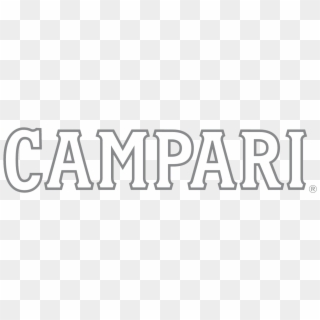 Campari Bittersweet Logo - Campari Logo Black And White Clipart