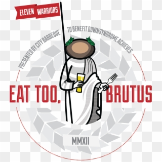 Eleven Warriors 3rd Annual Eat Too Brutus To Benefit - Nazarene Compassionate Ministries Letterhead Clipart