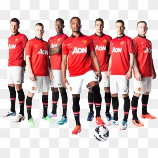 Mufc New Kit - Manchester United Team Png Clipart