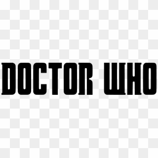 Dr Who Logo Png - Doctor Who Logo Black And White Transparent Clipart
