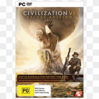 Civilization Vi Deluxe Edition - Sid Meiers Civilization Vi Pc Clipart