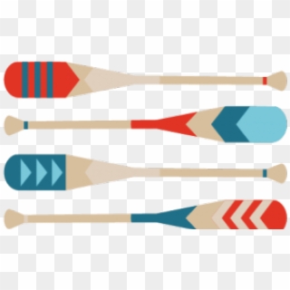Canoe Paddle Clipart Boat Paddle - Clip Art - Png Download