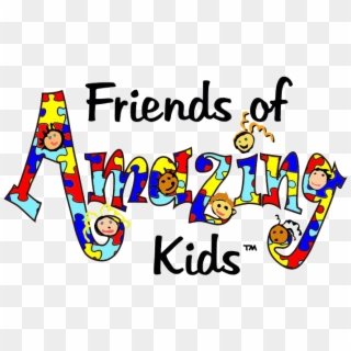 Foak-friends Of Amazing Kids, Autism Awareness In Pennsylvania - Autism Clipart - Png Download