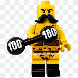 Lego Minifigures Series 17 Strong Man Clipart