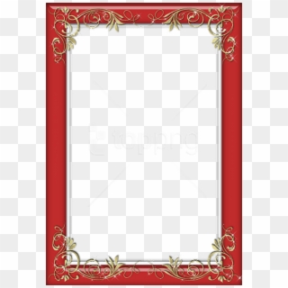 Free Png Best Stock Photos Holiday Red Transparent - Holiday Frames Clipart