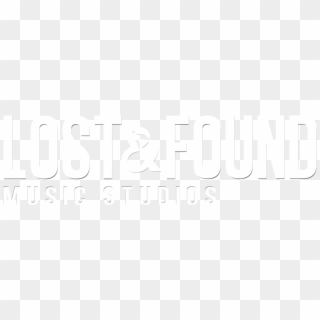 Lost & Found Music Studios - Black-and-white Clipart