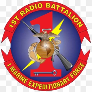 1st Radio Battalion - 1st Radio Bn Logo Clipart
