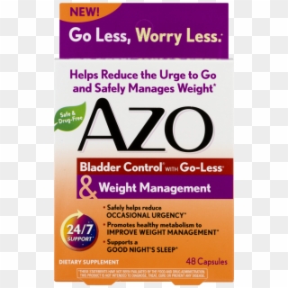 Azo Bladder Control Weight Loss Supplement, Capsules, - Poster Clipart