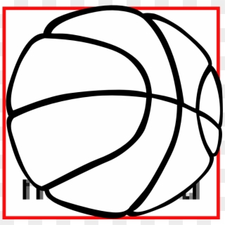 Basketball Sports Black White Clipartist - Basketball Clip Art - Png Download