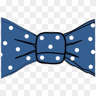 Navy Bow Tie Image - Bow Tie Photo Prop Clipart